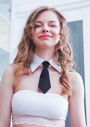 Siya Dressed For Cosplay Fun In A Flirty Housemaid Ensemble